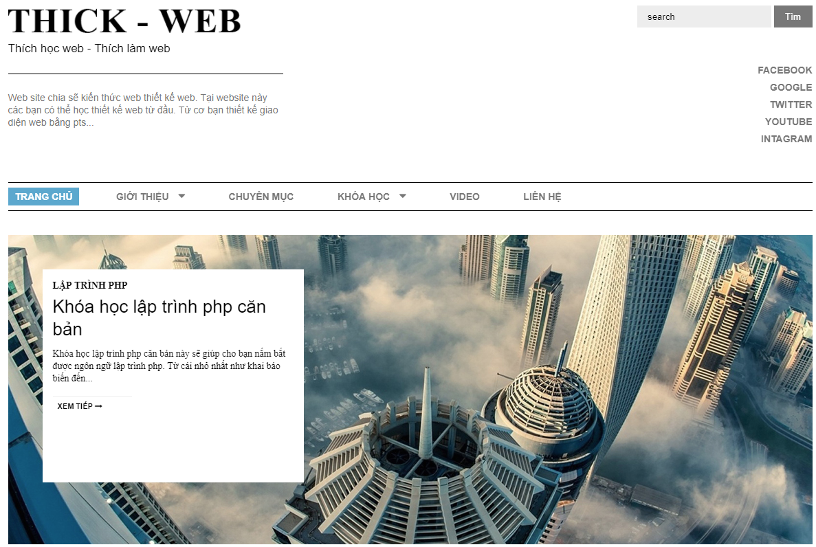Share template html web blog công nghệ, blog cá nhân.