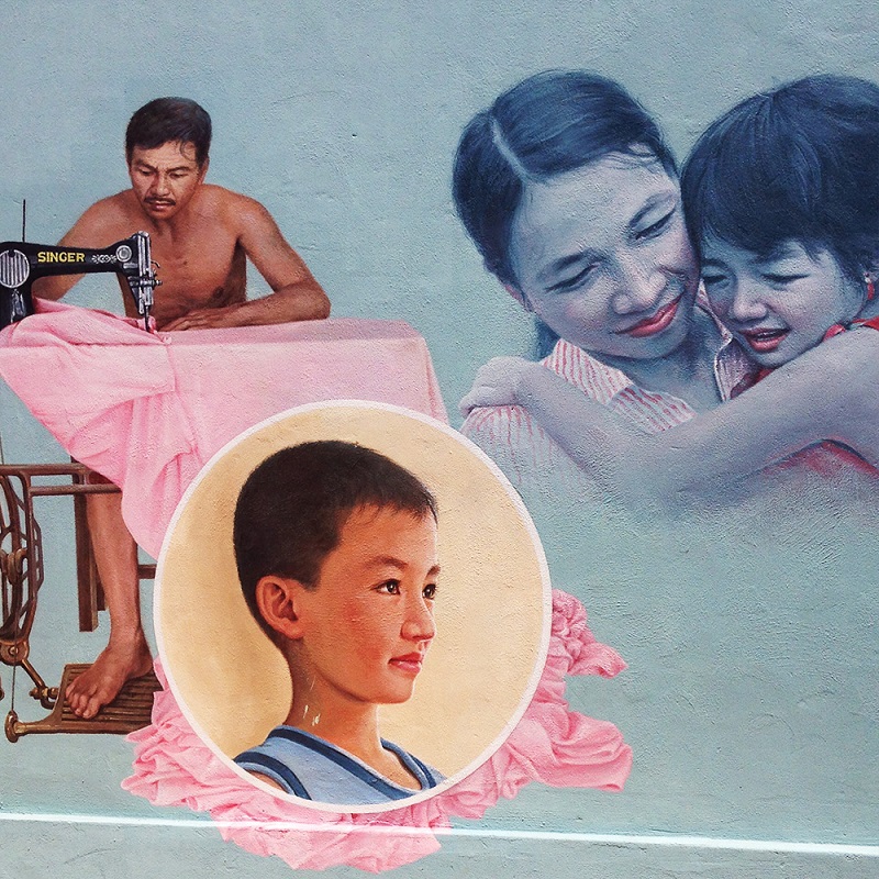 Du hí Quảng Nam - Làng bích họa - Tượng đài Mẹ Thứ